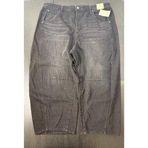 NWT Universal Thread size 20 women’s black jeans curved leg, ankle, high rise